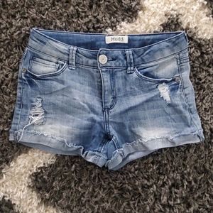 Girls jean shorts size 10